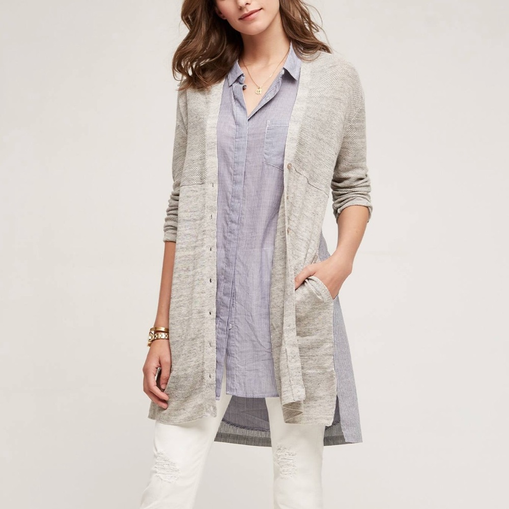 Anthropologie Lili’s Closet Dulcie long Cardigan